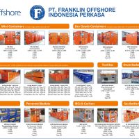 DNV-2.7-1 Offshore Container Fleet - Franklin Offshore Indonesia